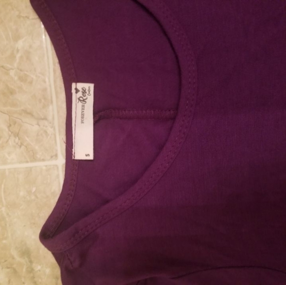 Purple mini flowy dress - Picture 3 of 3